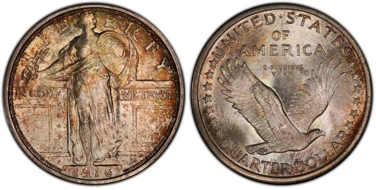 1916 Quarter Standing Liberty (Regular Strike): Accurate Value Estimator with eBay and Third-Party Auction Insights