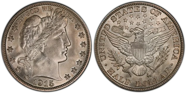 1915-D Half Dollar (Regular Strike): Accurate Value Estimator with eBay and Third-Party Auction Insights