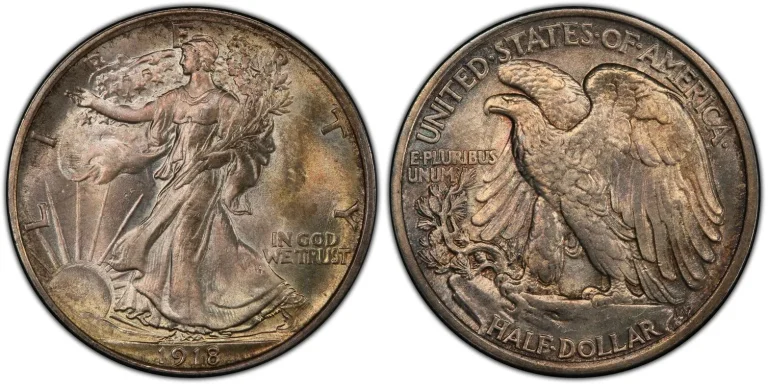 1918 Half Dollar (Regular Strike): Accurate Value Estimator with eBay and Third-Party Auction Insights
