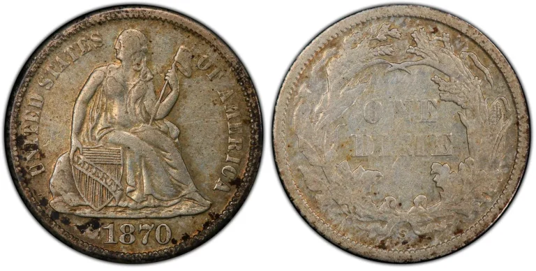 1870-S Dime F-101, MPD (Regular Strike): Accurate Value Estimator with eBay and Third-Party Auction Insights