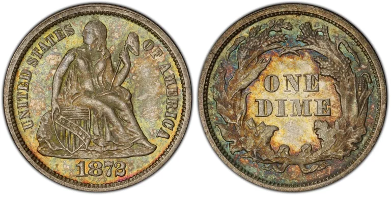 1872 Dime F-106, RPD (Regular Strike): Accurate Value Estimator with eBay and Third-Party Auction Insights